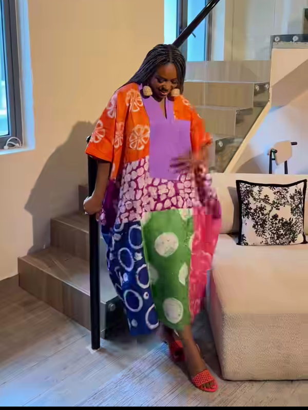 Women Adire party Dress