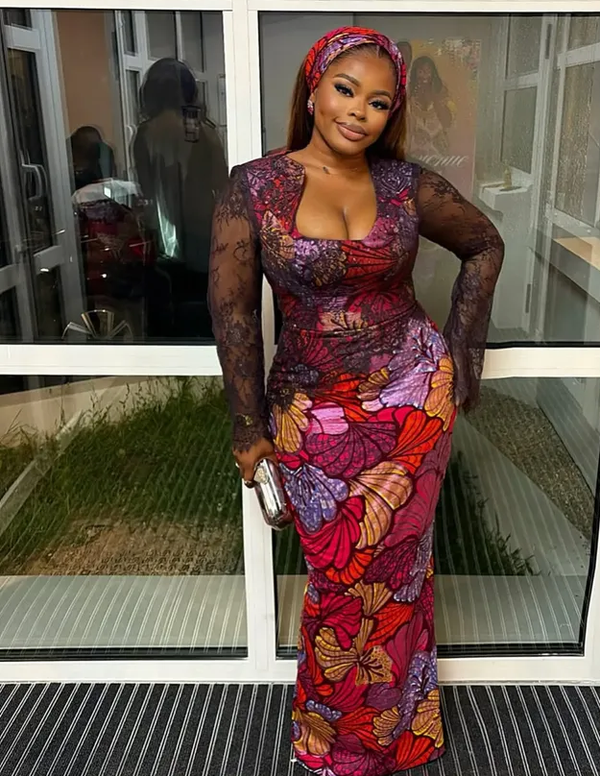 Ankara mermaid dress