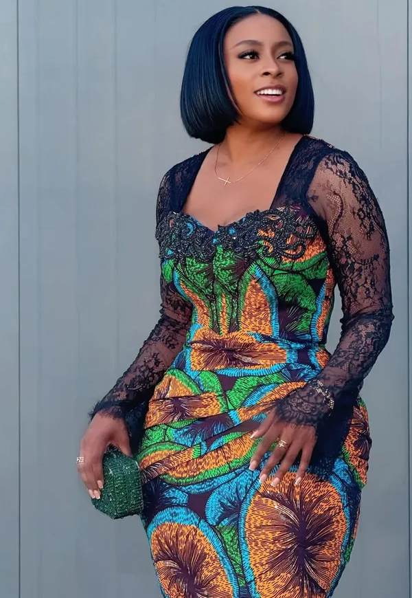 Ankara mermaid dress
