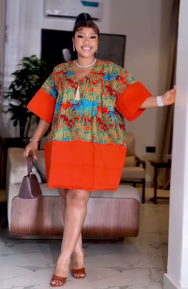 Women Ankara Short Dress