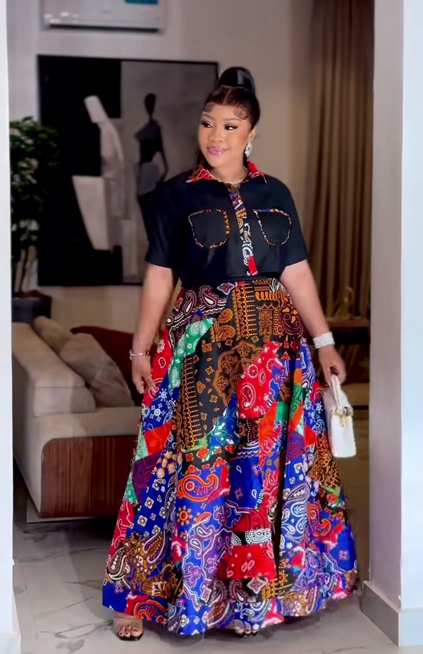 Women's Ankara Skirt and Top