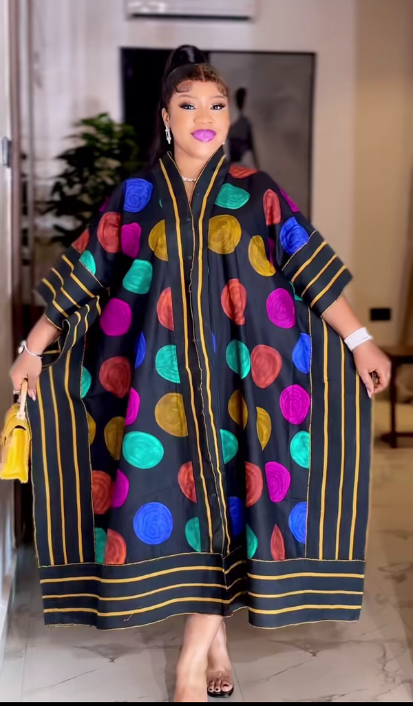 African Print Kimono