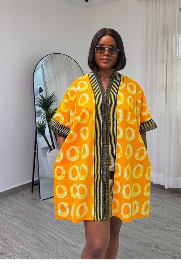 Women Adire party Dress