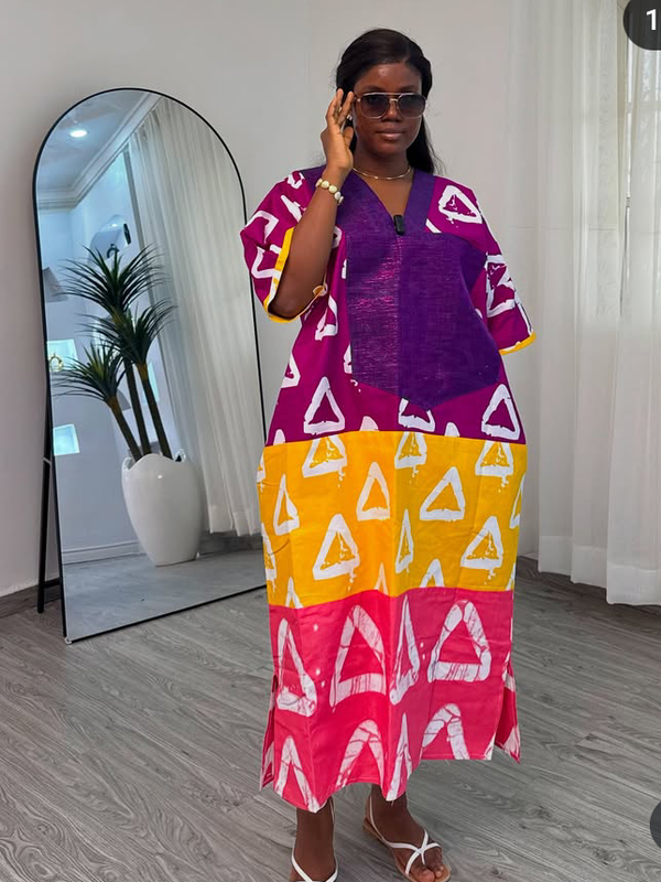 Women Adire party Dress