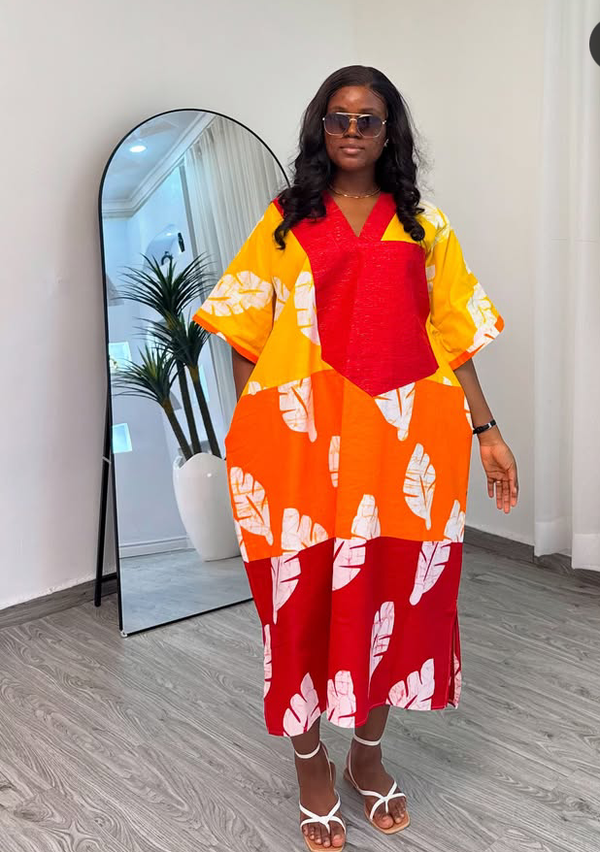 Women Adire party Dress