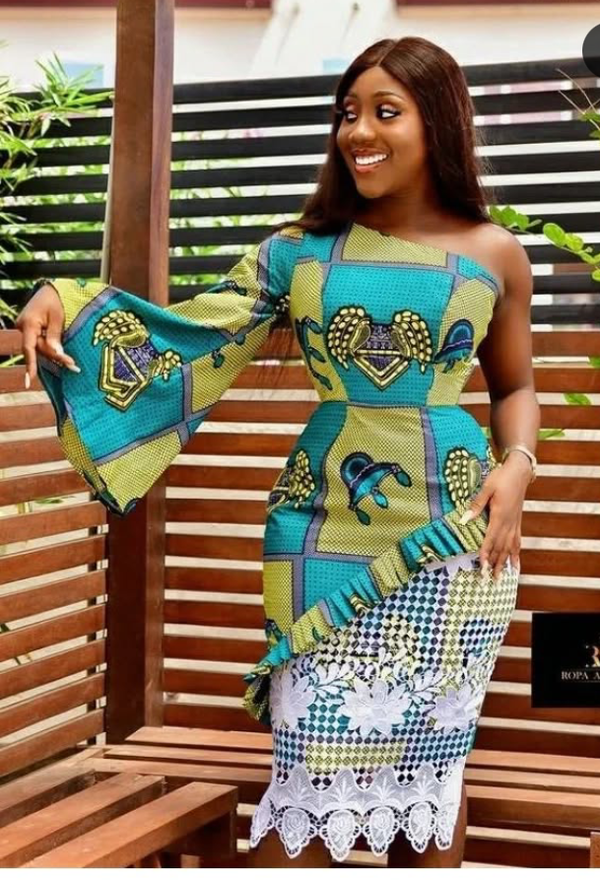 Women Ankara Short Dress