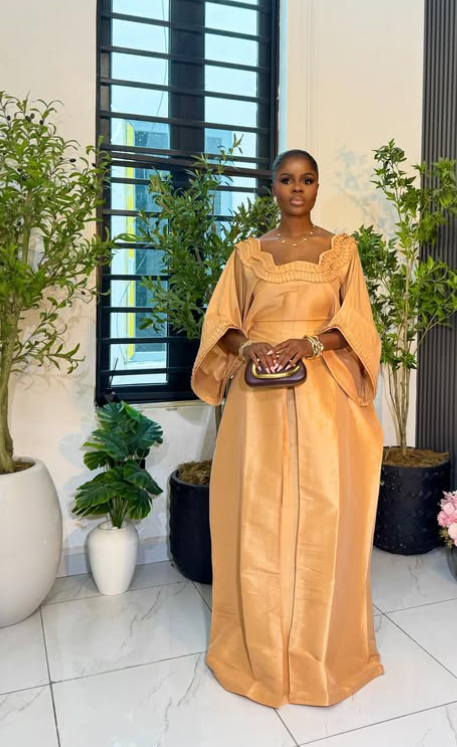 Gold party Dress