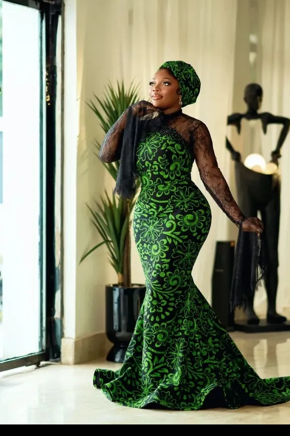 Ankara mermaid dress