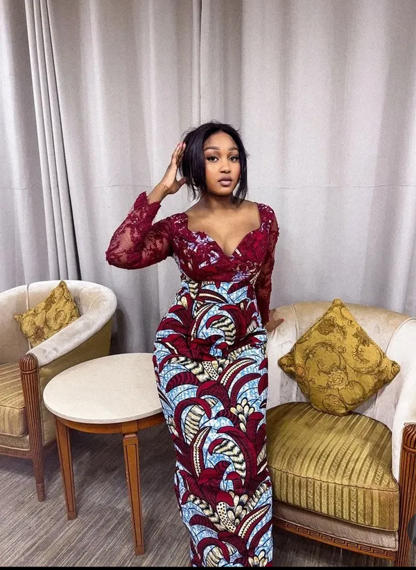 Ankara mermaid dress