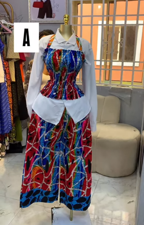 Women Palazzo Pant and tiny hand Top