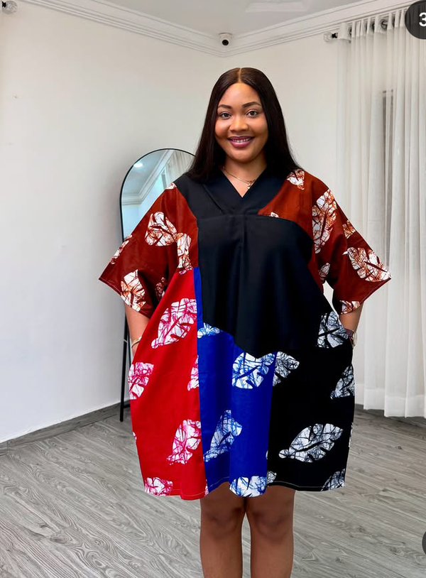 Women Adire party Dress