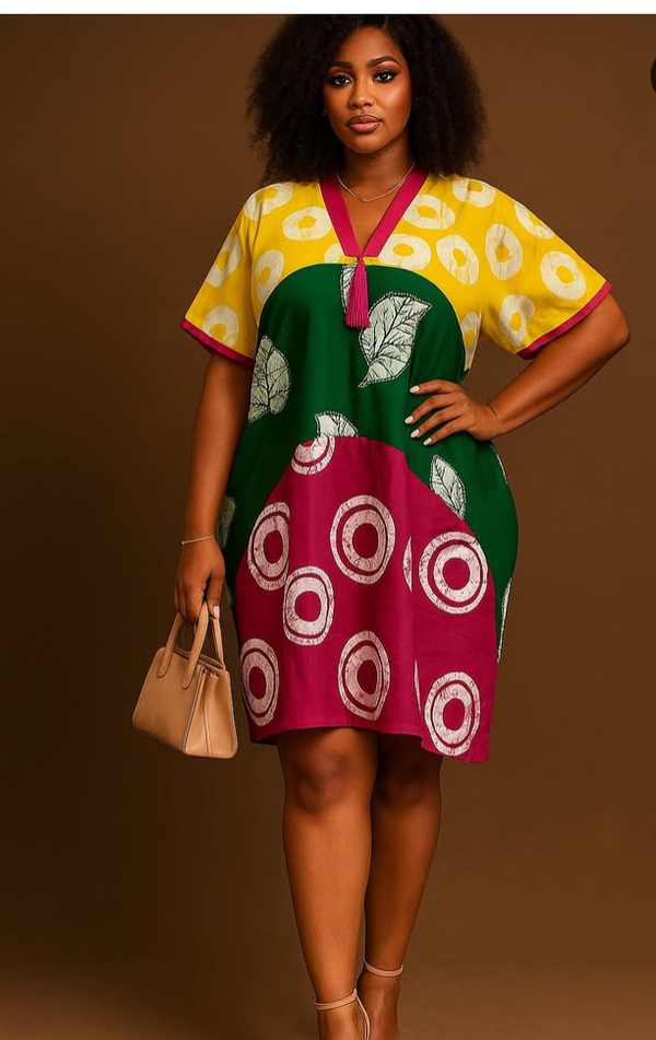 Women Adire party Dress