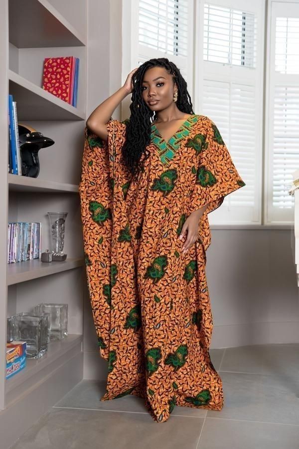 African Ankara Mermaid Dress