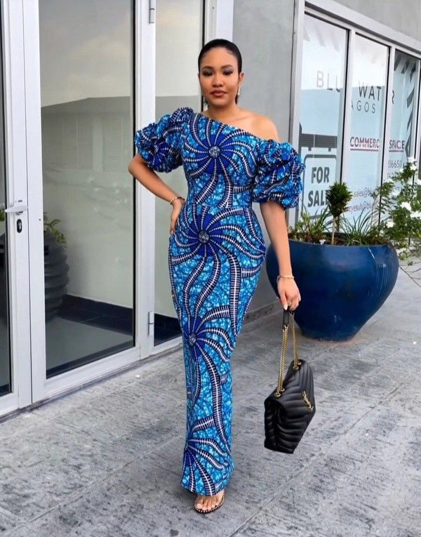 Women Ankara party Dress