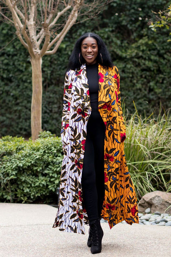 African Print Kimono