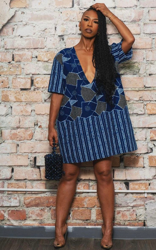 Women Ankara Short Dress