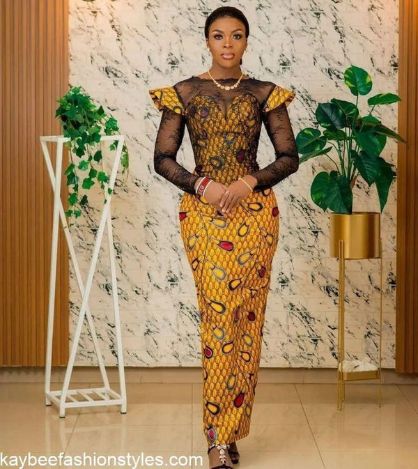 Women Ankara party Dress
