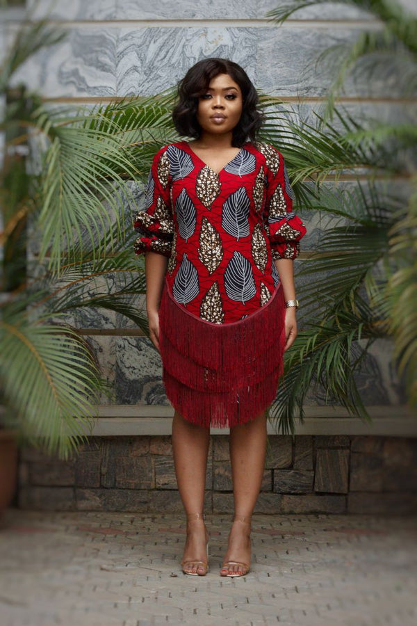 Women Ankara Short Dress