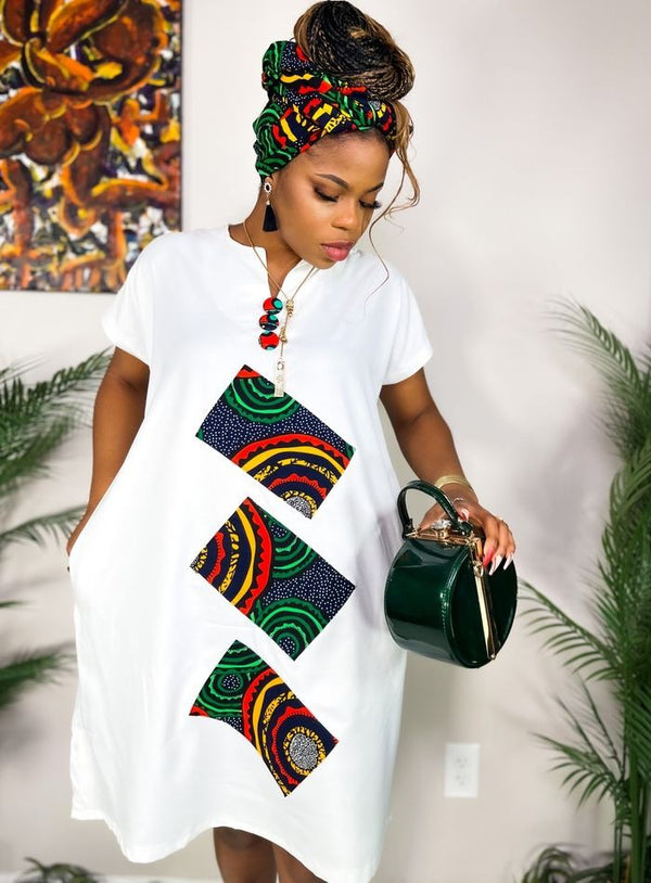 Women Ankara Short Dress