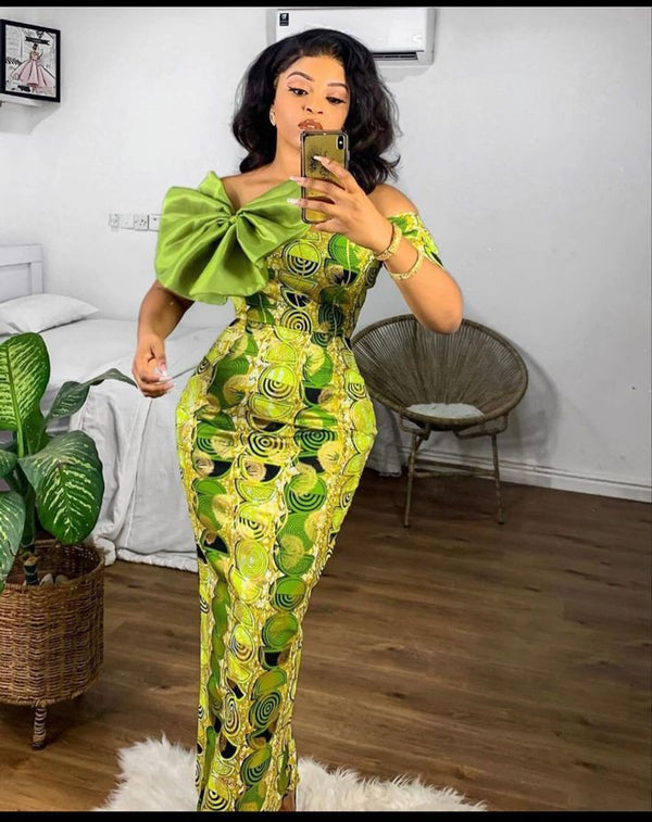 Women Ankara party Dress