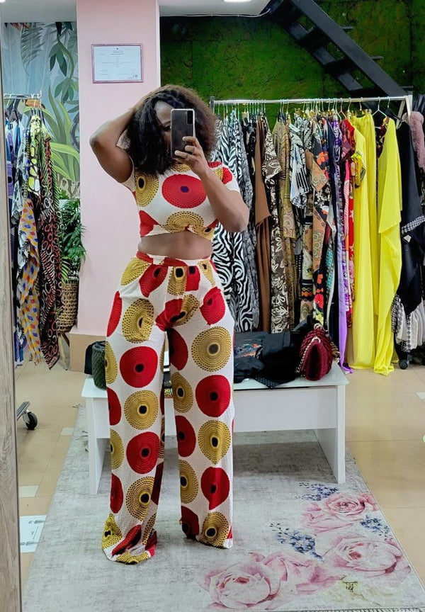 African Print women Jumpsuit