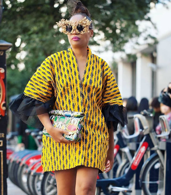 Women Ankara Short Dress