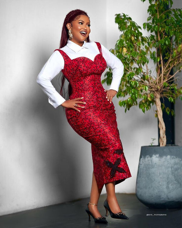 Women Ankara Short Dress