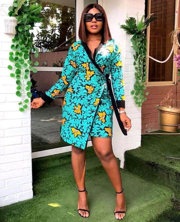 African Print Kimono