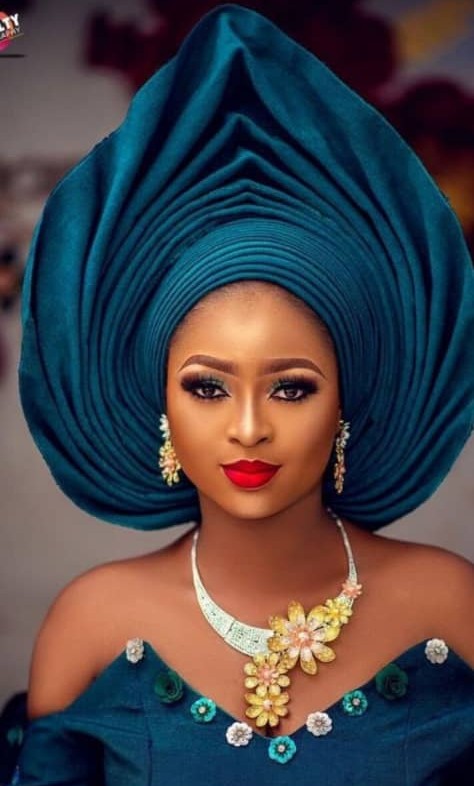 Women Aso Oke Head Wrap