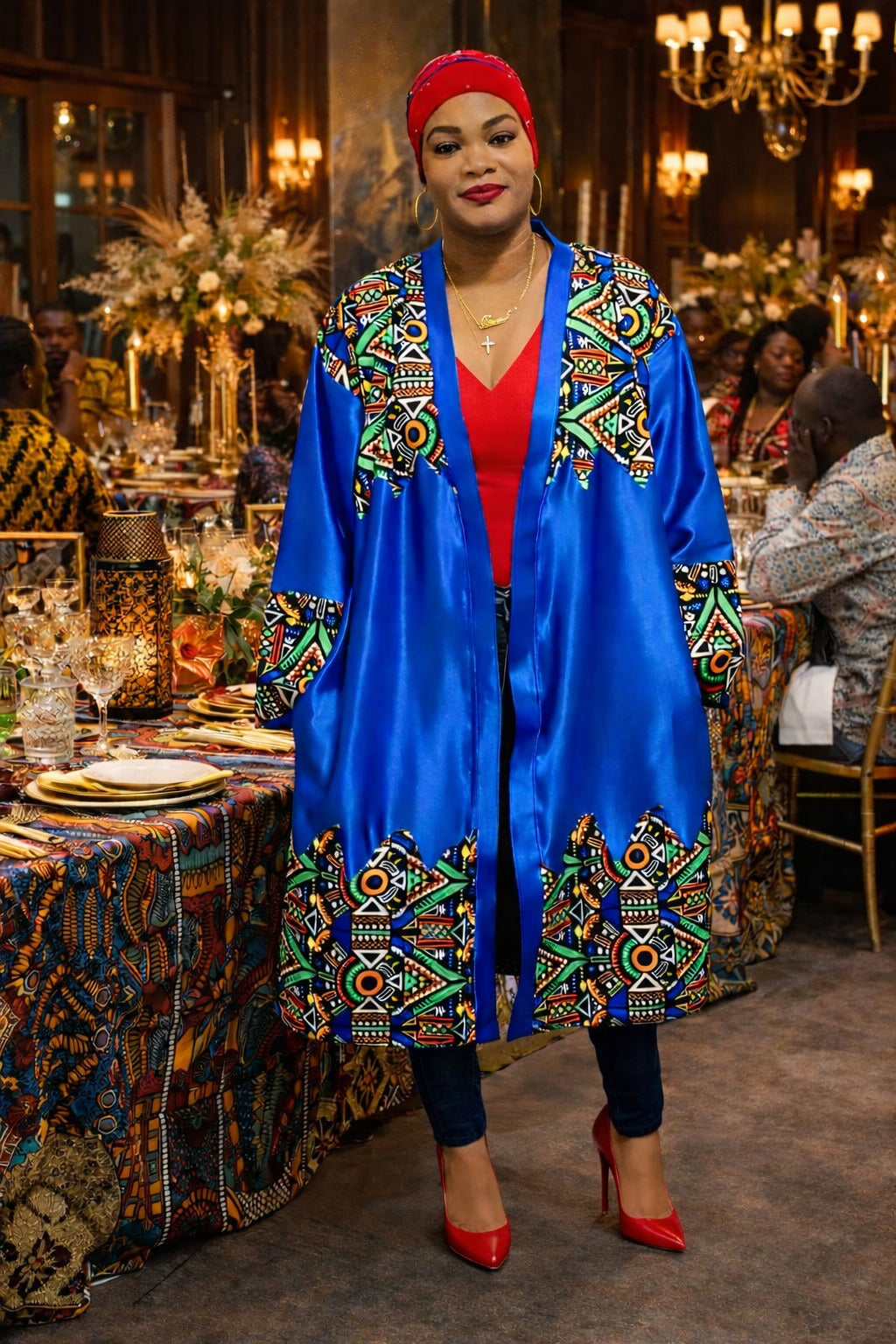 Women's Silk Kimonos – TJ African Print Dresses