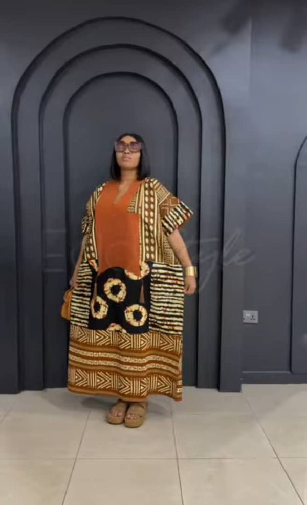 Women Adire party Dress