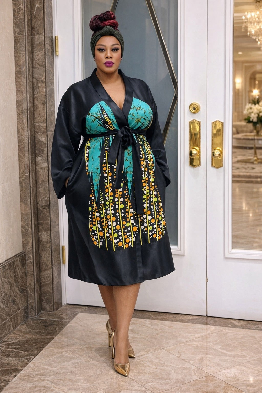 Women's Silk Kimonos – TJ African Print Dresses