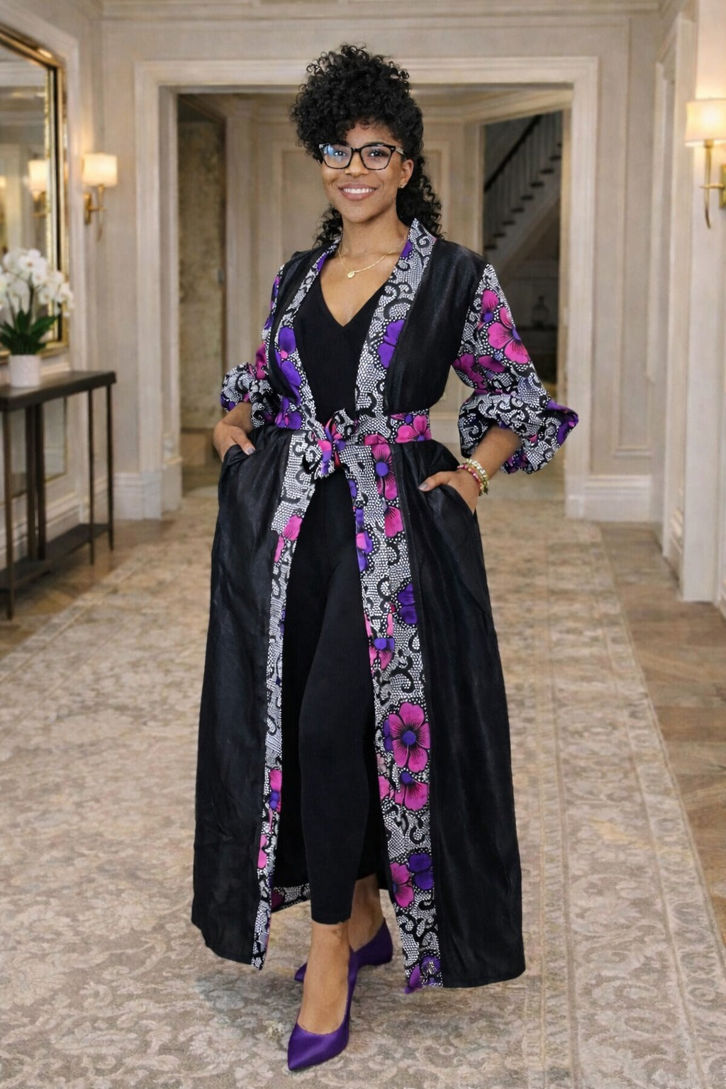Women's Silk Kimonos – TJ African Print Dresses