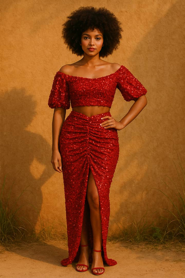 Women Sequin Party Dress